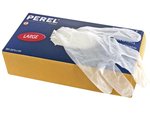 GUANTES DESECHABLES DE VINILO  TALLA L  100 UNIDADES POR CAJA