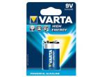 PILA BATERIA ALCALINA EBLOCK 9V  500mAh 4922121411 1 unidadblister
