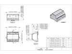 CAJA MODULAR PARA RAIL CARRIL DIN INCOPORAR TU ROPIO DISEO CIRCUITO  6MG