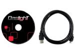 CONTROLADOR DMX VIRTUAL DASLIGHT DVC3 128 INTERFAZ PUERTO USB PC  128 CANALES