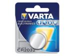 CR2032 PILA DE BOTON DE LITIO VARTA 30V  230mAh 6032801401 1 undblister