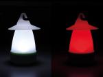 LINTERNA CAMPING LED 1W BLANCO ROJOSEALIZACION EMERGENCIA GANCHO PARA COLGAR