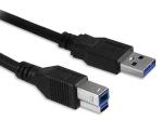 CABLE CONEXION USB 30 ALTA VELOCIDAD  USB 30 TIPO A  USB 30 TIPO B  3m