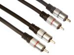 CABLE AUDIO  2 x RCA MACHO  2 x RCA MACHO  PROFESIONAL  250 m