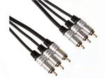 CONECTOR RCA VIDEO RGB MACHO A CONECTOR RCA VIDEO RGB MACHO ALTA CALIDAD 15m