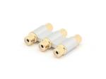 ADAPTADOR CONVERTIDOR  3 x RCA HEMBRA  3 x RCA HEMBRA  CALIDAD PROFESIONAL