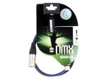 CABLE PARA CONTROL DMX NEUTRIK PROFESIONAL  XLR MACHO 3P  XLR HEMBRA 3P  1m