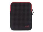 FUNDA PARA iPAD O TABLET 910  COLOR NEGRO  ROJO 7   GS1021  GENIUS