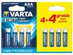 ALCALINA LR03 AAA 15 V HIGH ENERGY JUEGO PROMOCIONAL 4  4 uds