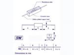 RESISTENCIA BOBINADA ENCAPSULADA CERAMICA  01 Ohm  0E1  5W