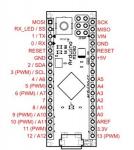 ARDUINO MICRO PEQUEA PLACA ARDUINO PERO MUY COMPLETA Y AUTONOMA A000093