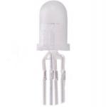 LED REDONDO 5mm TRICOLOR TRICOLOR RGB ROJO VERDE AZUL DIFUSO 4 PATAS