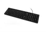 TECLADO ESTANDAR STANDARD CON CABLE USB 20 FACIL ANTIDESGASTE LARGA DURACION