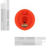 TAPON TAPA EMBELLECEDOR PARA OPTENCIOMETRO DE EJE ROJO LINEA INDICADOR BLANCO