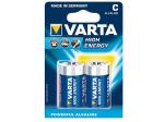 PILA ALCALINA C  LR14 VARTA 15V  7800mAh  4914121412 2 udsblister