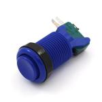 PULSADOR BOTON CONCAVO MAQUINAS JUEGO ARCADE RECREATIVOS NYLON ROBOTICA  AZUL