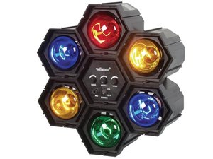 JUEGO LUCES MODULARES DE 3 CANALES 6 LAMPARAS SICODELICO GRAVES AGUDOS MEDIOS