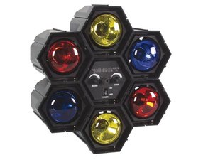 RUNNING LIGHT MODULAR 6 x 60W SICODELICO 360W REGULACION POR MUSICA