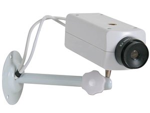 CAMARA FALSA SIMULADA INTERIORES REALISTA CON CABLE  EVITAR ROBOS