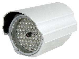 FOCO ILUMINADOR CON 60 LEDSs INFRARROJOS IR 45m IP66 APTO PARA EXTERIORES