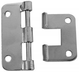 BISAGRA METALICA COLOR BLANCO METAL  58 x 46mm