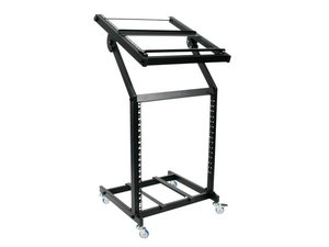 SOPORTE PARA APARATOS RACK 19  DISPONE DE RUEDAS Y FRENO