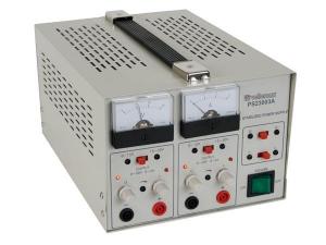 FUENTE DE ALIMENTACION PARA LABORATORIO ANALOGICA RUGULABLE  2 x 30V  2 x 3A