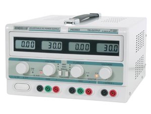 DOBLE FUENTE DE ALIMENTACION PARA LABORATORIO PROFESIONAL REGULABLE  30V 3A