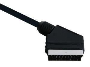 CONECTOR SCART MACHO EUROCONECTOR COMPLETAMENTE CONECTADO  075m 75cm