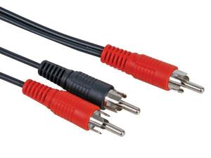 CABLE CONECTOR RCA MACHO  2 x CONECTOR RCA MACHO 5m