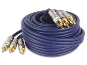 CABLE AUDIO VIDEO 6 RCA MACHO DORADOS 10M