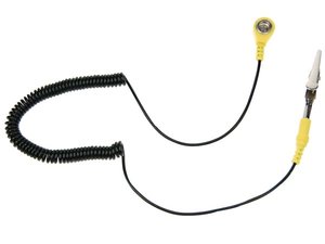 CABLE ANTIESTATICO Y CLIP PARA ESTERA ANTIESTATICA ESTERILLA REPARACIONES