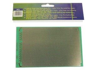 25 x PLACA EUROCARD LINEA COMPLETA PARA MONTAJES PRUEBAS  100 x 160mm FR4