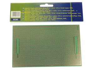 PLACA EUROCARD CENTRONIXSUBD MONTAJE PLACA ENSAYOS  100 x 160 mm FR4