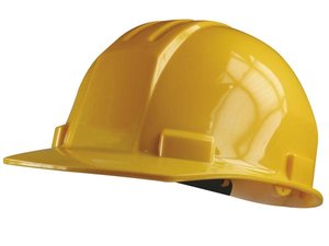 CASCO DE SEGURIDAD PARA OBRA TRABAJO PROTECCION CONTRA GOLPES OBJETOS ALMACEN