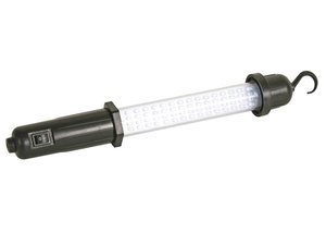 LAMPARA SON 60 LEDs PORTATIL RECARGABLE DE TRABAJO CON GANCHO DE SUSPENSION