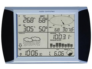 ESTACION METEOROLOGICA INALAMBRICA PANTALLA TACTIL y CONEXION A PC