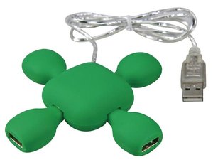 HUB LADRON USB 20 MULTIPLICADOR 4 PUERTOS CONEXION PLUG AND PLAY