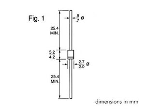 DIODO RECTIFICADOR 1A 800V