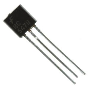 TRANSISTOR DE SILICIO NPN 50V 02A BC 547B 547B