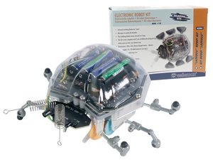 KIT ROBOT ESCARABAJO OJOS DIODOS INFRARROJOS 6 PATAS IDEAL PARA NIOS