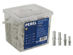 LOTE DE TACOS CON CAJA PARA GUARDAR DIAMETRO  5mm  6mm  7mm  8mm  730 UDS