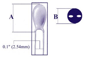 CONDENSADOR DE TANTALO 015F  35V