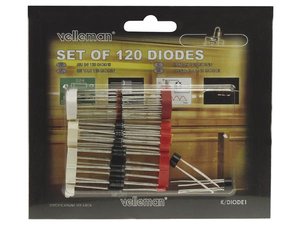 JUEGO SET CONJUNTO DE 120 DIODOS  INCLUYE PUENTE RECTIFICADOR