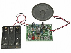 GRABADOR  REPRODUCTOR DE MENSAJE 10 a 35 seg  KIT DE MONTAJE PARA MONTAR