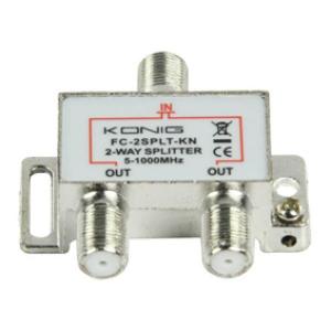 DISTRIBUIDOR TV SPLITTER 1 ENTRADA 2 SALIDAS 40  22dB