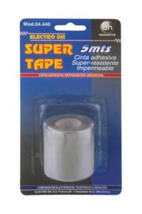 CINTA ADHESIVA AMERICANA IMPERMEABLE NEGRA 10m