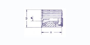 BOTON GRIS CON LINEA BLANCA 20mm 6mm  ECONOMICO