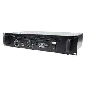 AMPLIFICADOR SEMIPROFESIONAL 19 2 x 300W 95dB NEGRO