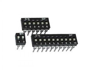 INTERRUPTOR SWITCH MICROSWITCH DIP DE BAJO PERFIL ONOFF  2 POSICIONES